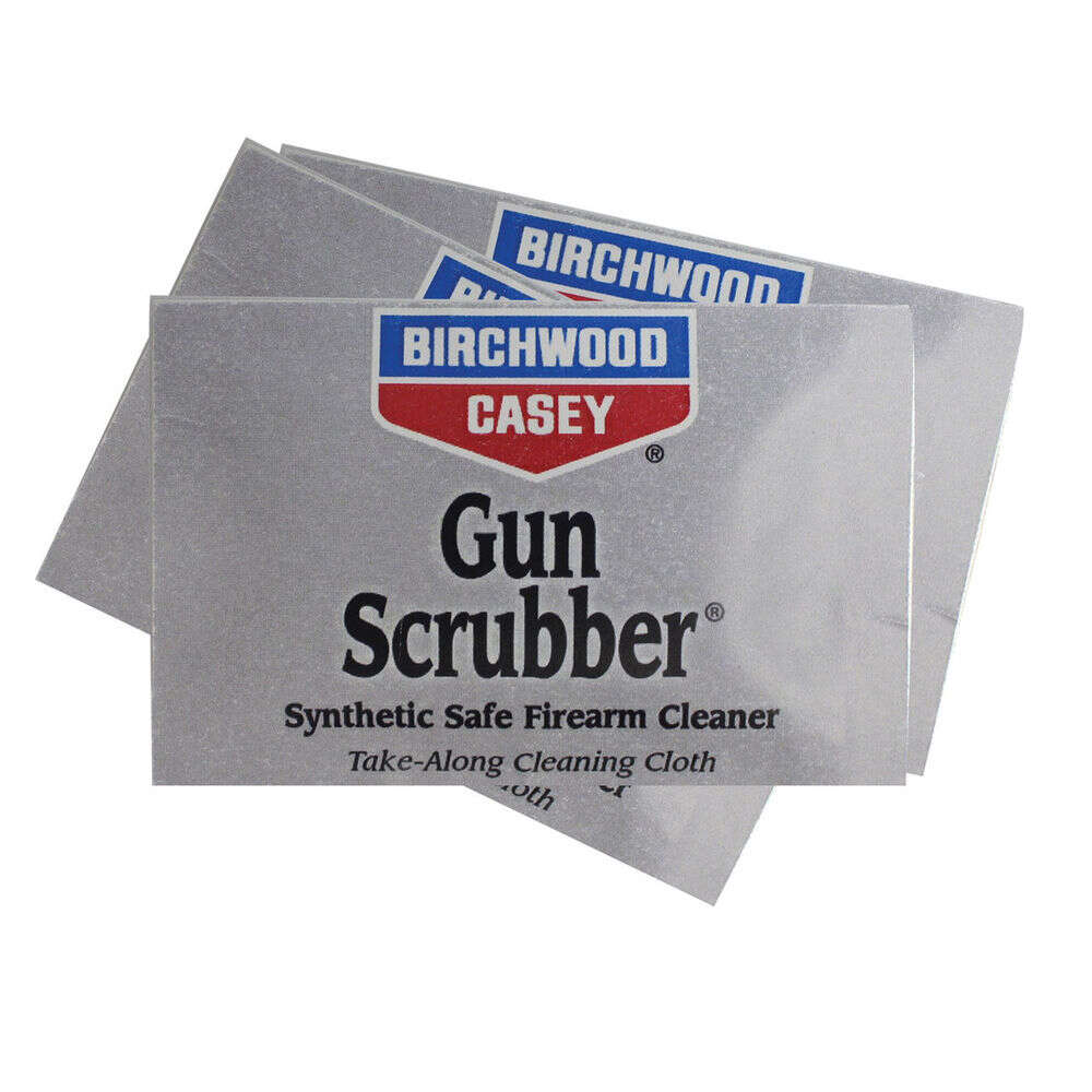 Cleaning Equipment Birchwood Casey BIR 33312          GUN SCRUB TAKE ALONGS      12PK